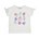 Camiseta manga corta blanco-orquídea - Imagen 1