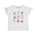 Camiseta manga corta blanco-orquídea - Imagen 1
