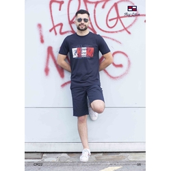 Camiseta manga corta marino - Imagen 1