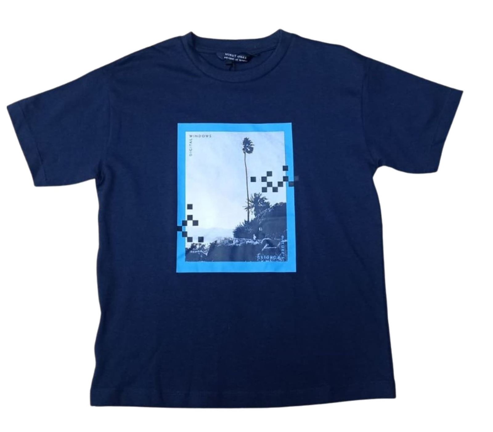 Camiseta manga corta marino - Imagen 1