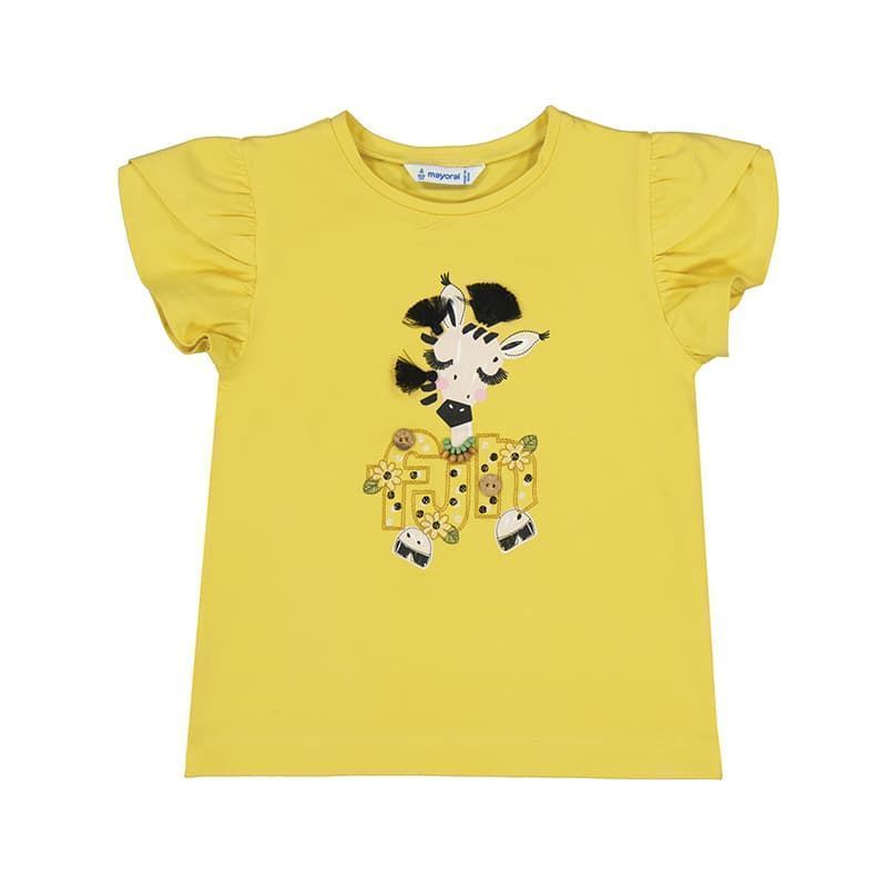 Camiseta manga corta miel - Imagen 1