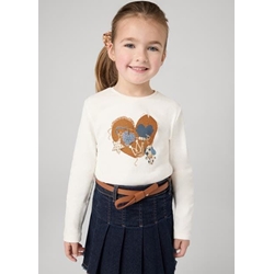 Camiseta manga larga con coletero - Imagen 1