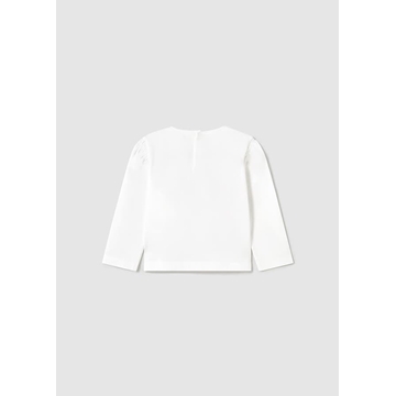 Camiseta manga larga flor - Imagen 2