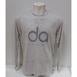 Camiseta manga larga gris - Imagen 1