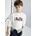 Camiseta manga larga "level up" nata - Imagen 1