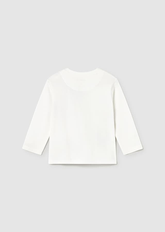 Camiseta manga larga nata - Imagen 5