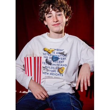 Camiseta manga larga nata - Imagen 2