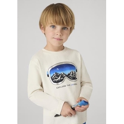 Camiseta manga larga nieve - Imagen 1
