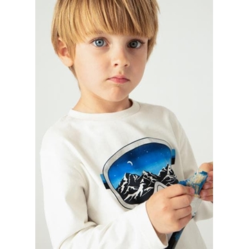 Camiseta manga larga nieve - Imagen 2