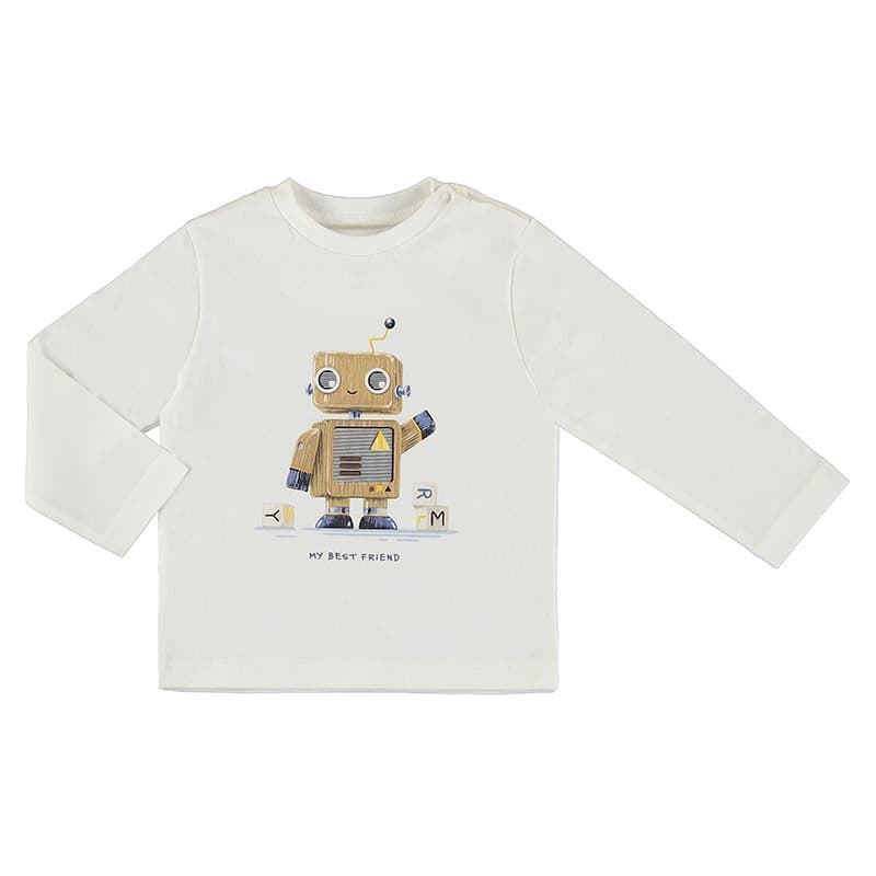 Camiseta manga larga robot nata - Imagen 1