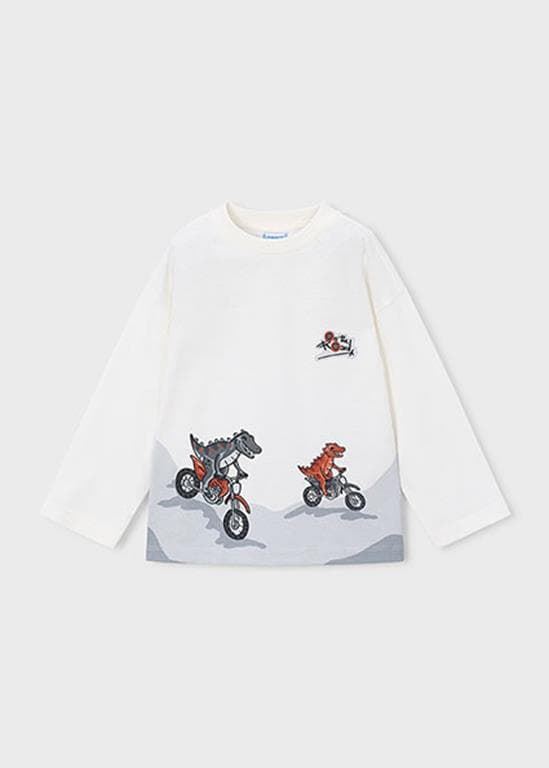 Camiseta nata motos - Imagen 2