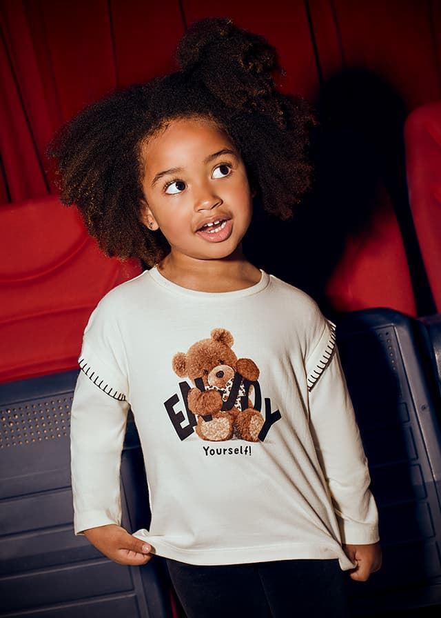 Camiseta oso macchiato - Imagen 1