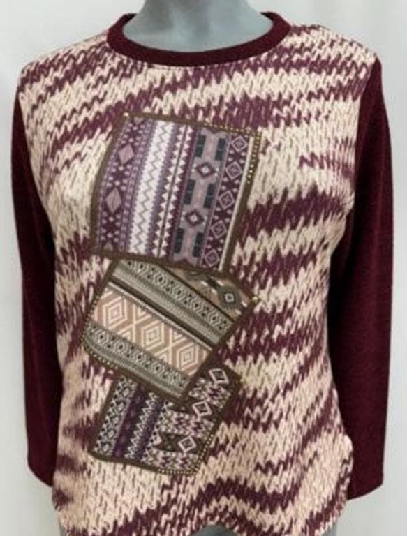 Camiseta password granate - Imagen 1