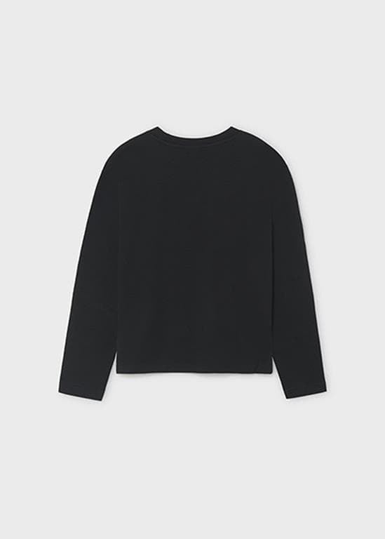 Camiseta print negro - Imagen 3