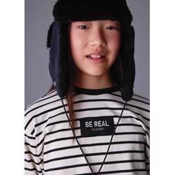 Camiseta rayas oversize - Imagen 2