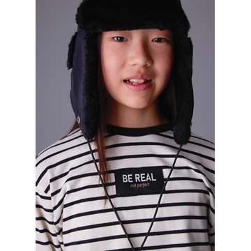 Camiseta rayas oversize - Imagen 2