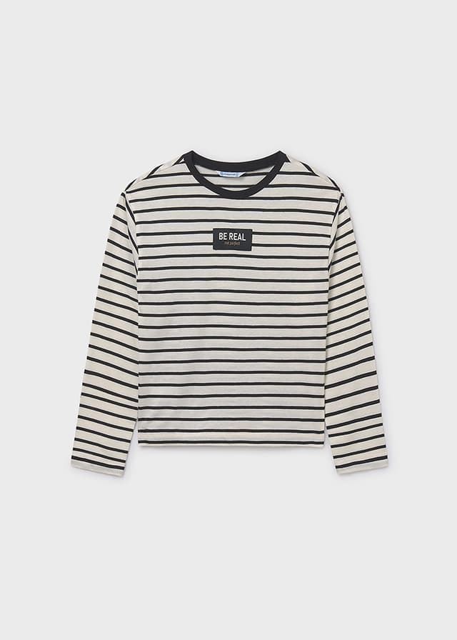 Camiseta rayas oversize - Imagen 4