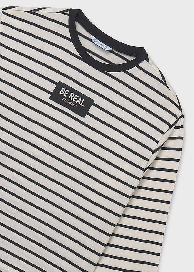 Camiseta rayas oversize - Imagen 6
