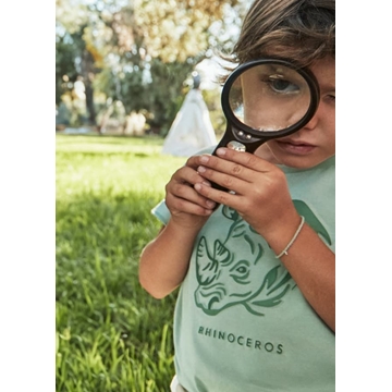 Camiseta rinoceronte laurel - Imagen 1