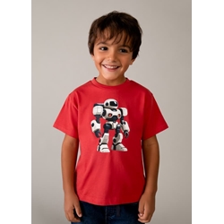 Camiseta robot tomate - Imagen 1