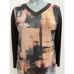 Camiseta Susi marrón - Imagen 1