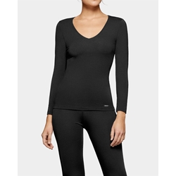 Camiseta thermo negra - Imagen 1