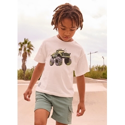 Camiseta "truck" nata - Imagen 1