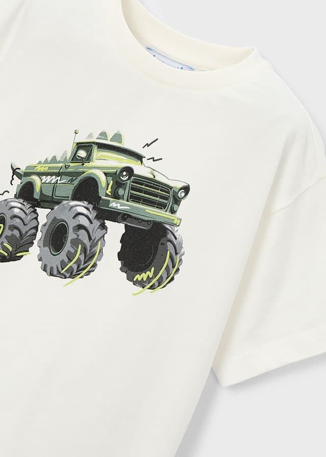 Camiseta "truck" nata - Imagen 4