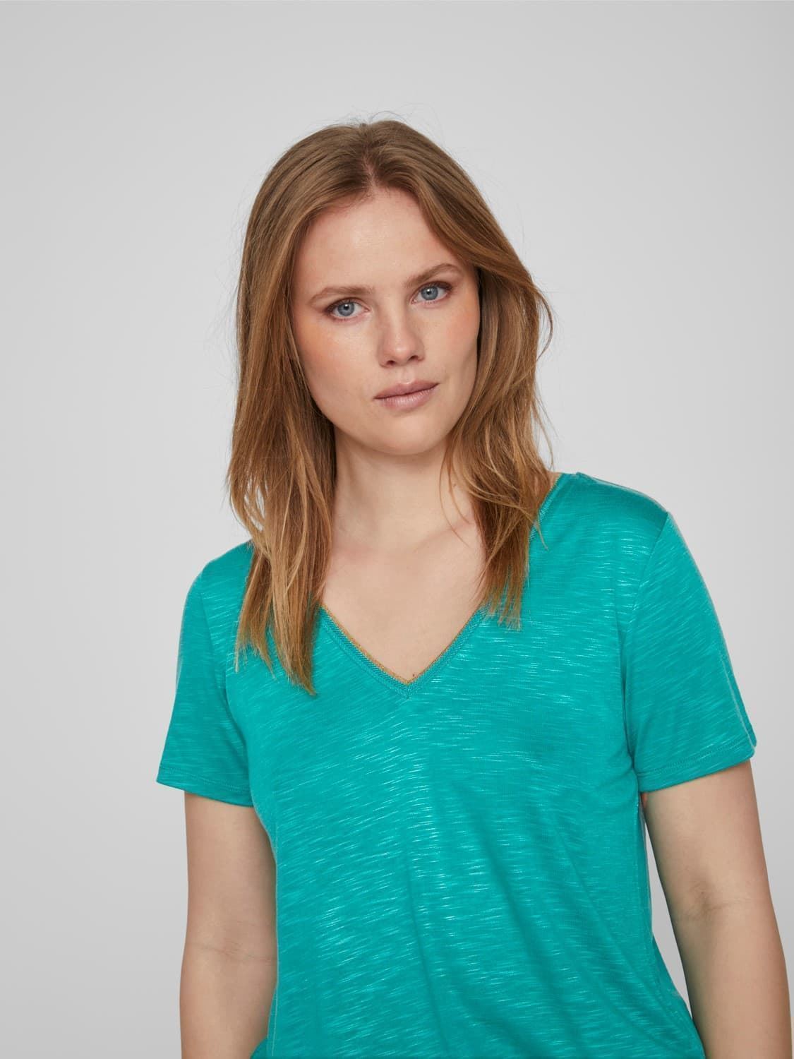 Camiseta verde Vinoel - Imagen 3