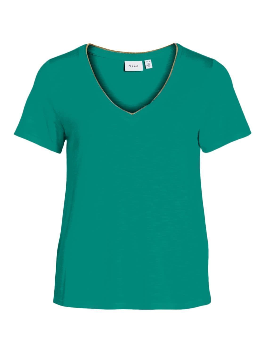 Camiseta verde Vinoel - Imagen 4