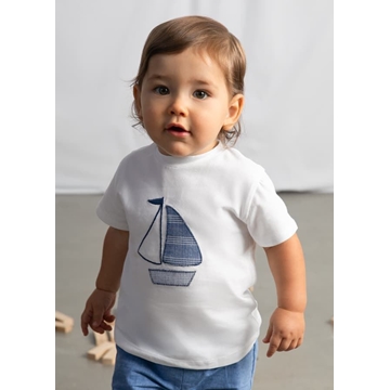 Camiseta vestir blanco - Imagen 1