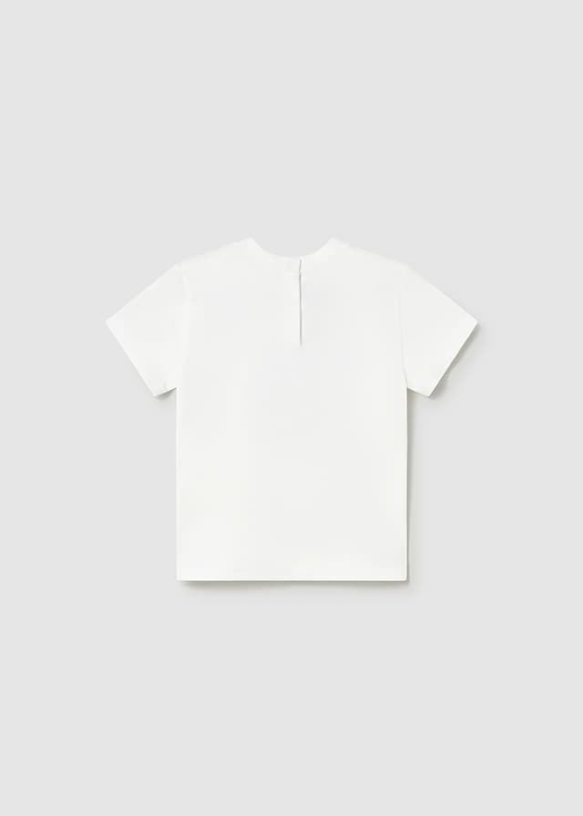 Camiseta vestir blanco - Imagen 5