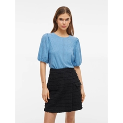 Camiseta vikally azul (BLISSFUL BLUE) - Imagen 1