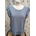 Camiseta volantes azul - Imagen 1