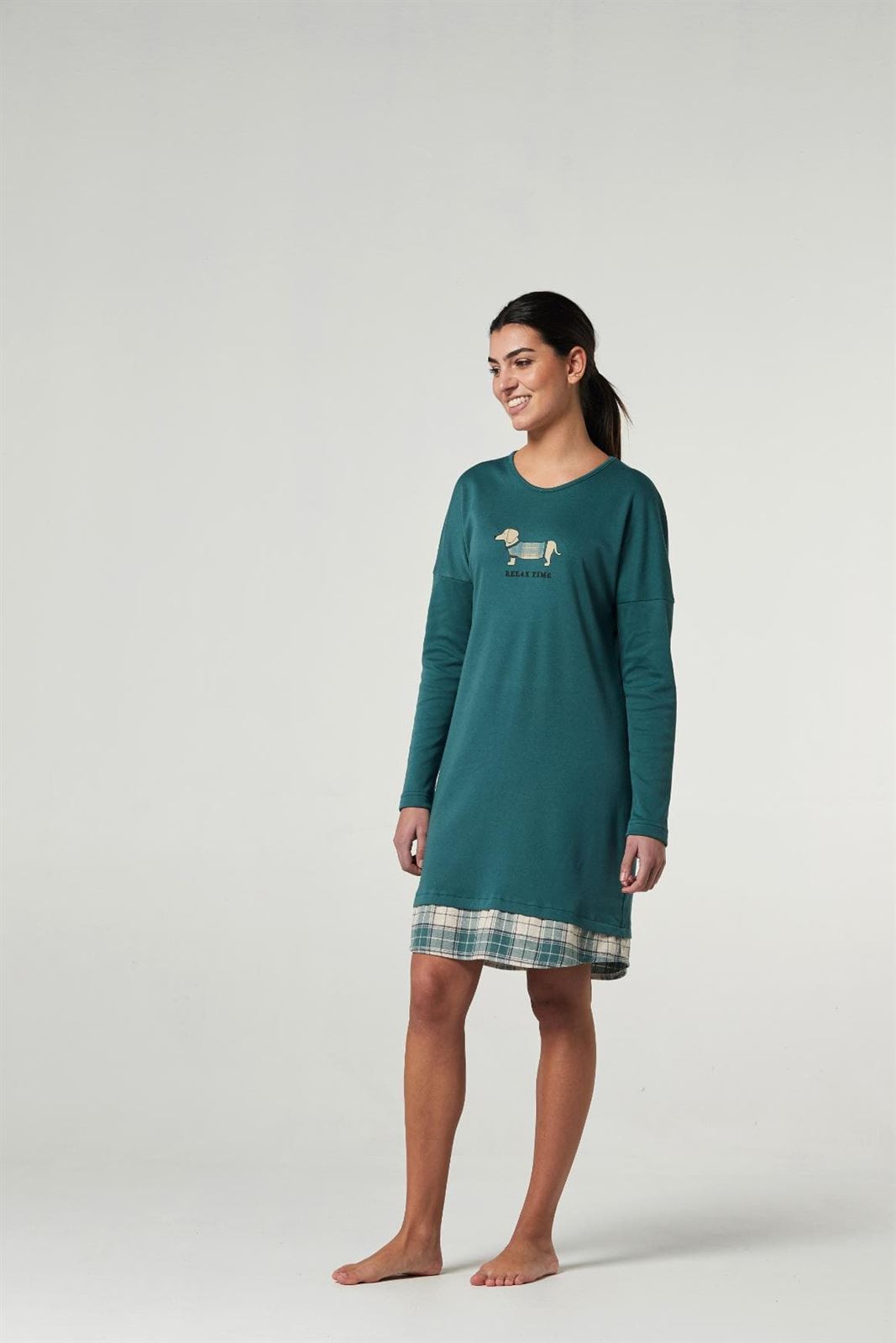 Camisón petróleo - Imagen 1