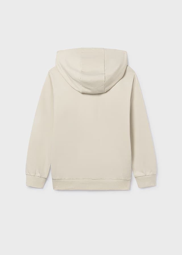 Canguro con capucha crema - Imagen 3