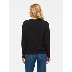 Cárdigan viril corta negra - Imagen 2