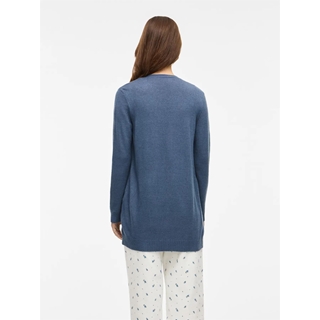 Cárdigan viril vintange índigo - Imagen 2