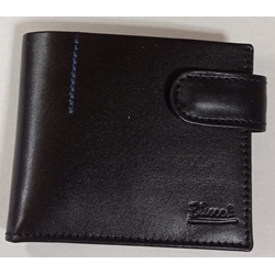 Cartera piel negro - Imagen 1