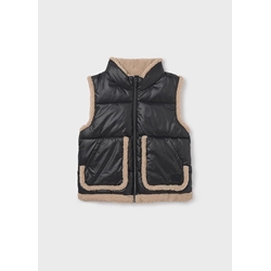 Chaleco contrastes borrego - Imagen 2