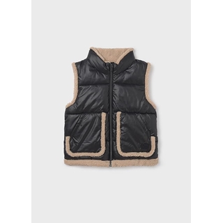 Chaleco contrastes borrego - Imagen 2