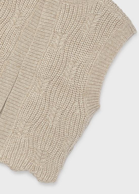 Chaleco tricot humus - Imagen 5