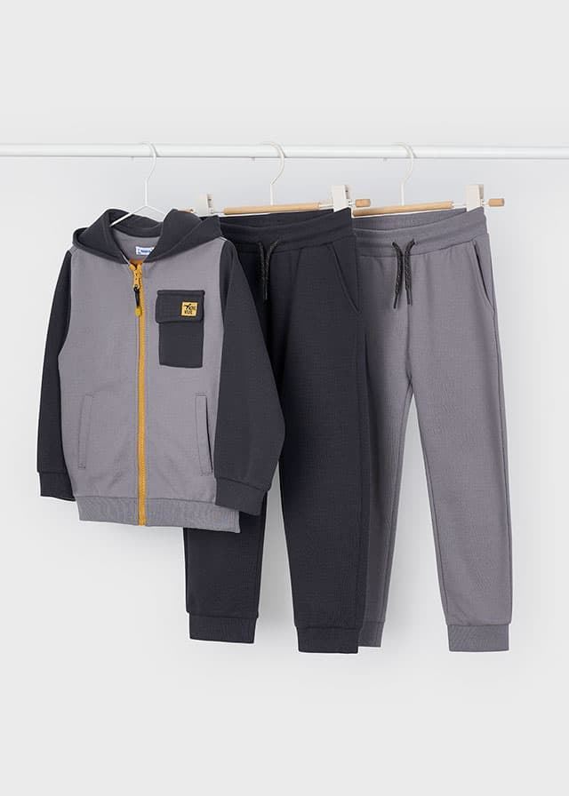 Chándal 2 pantalones gris - Imagen 2