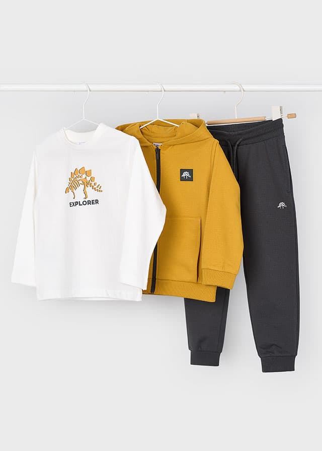 Chándal con camiseta mostaza - Imagen 2