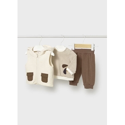 Chándal con chaleco cacao - Imagen 1