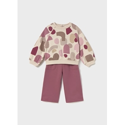 Chándal estampado rosado - Imagen 1