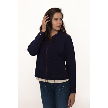 Chaqueta Ethel marino - Imagen 1
