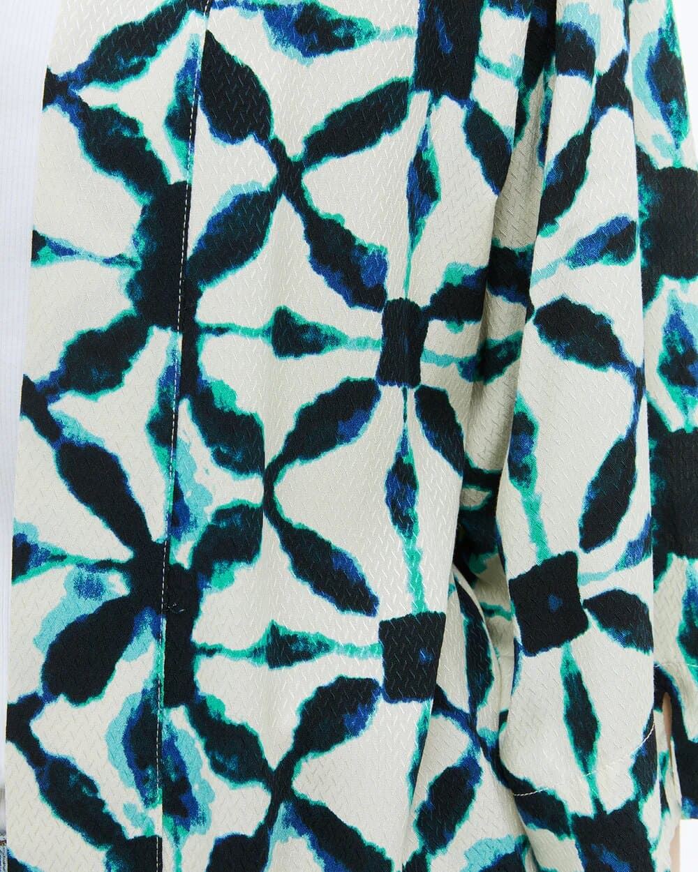 Chaqueta-kimono azul - Imagen 5