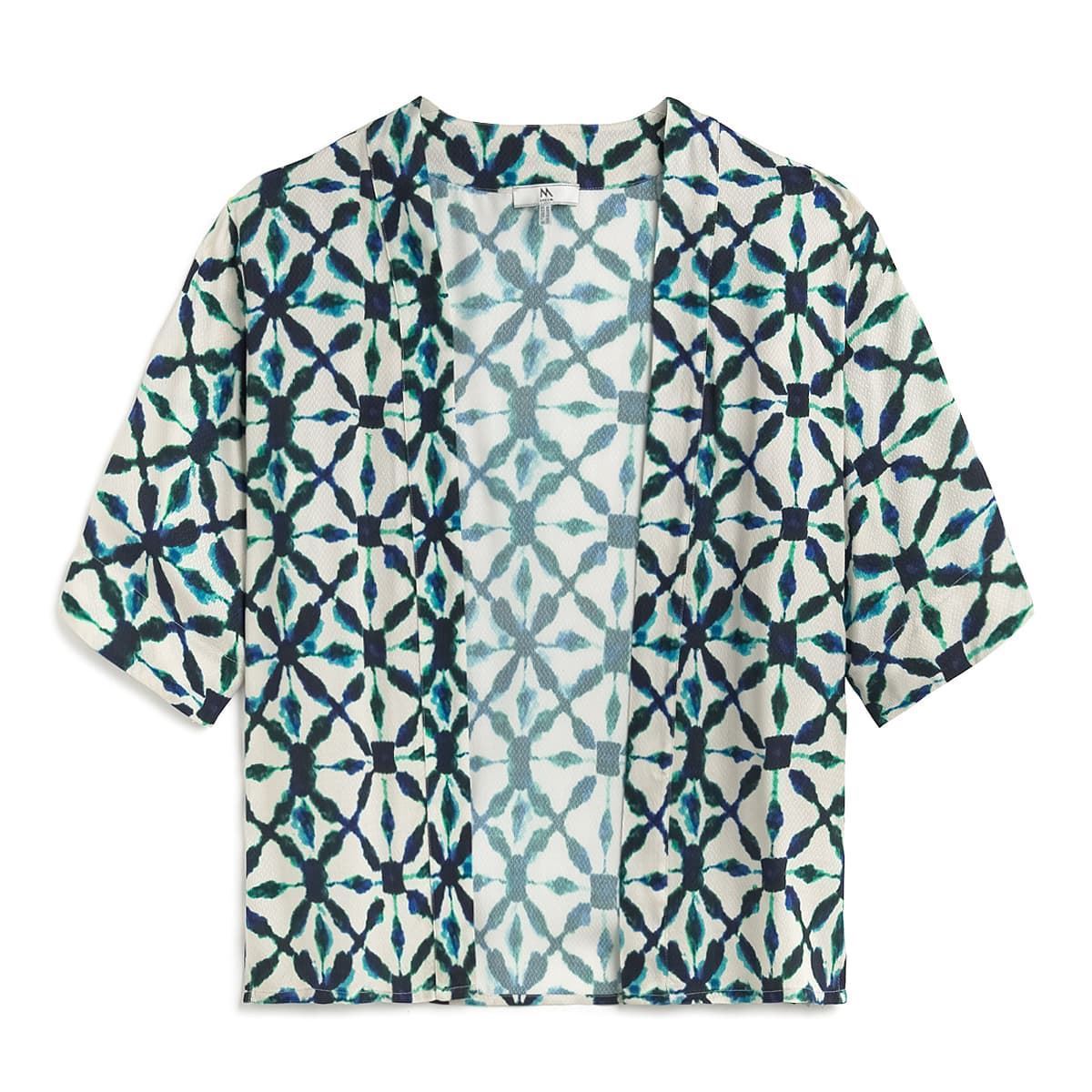 Chaqueta-kimono azul - Imagen 6