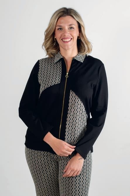 Chaqueta negra Dalia - Imagen 1